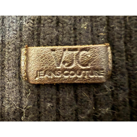 Versace Jeans Couture Black Merino Wool Turtleneck Sweater Mens Small - Picture 5 of 8